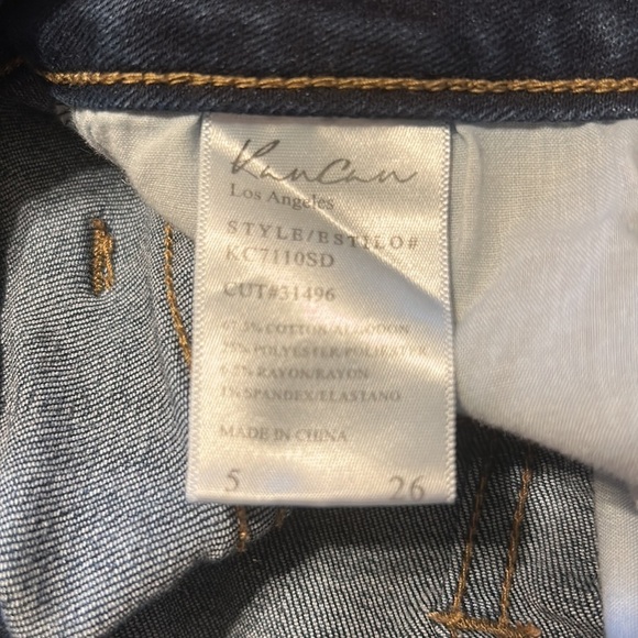KanCan Dark Wash Skinny Jeans 26 - Picture 5 of 5